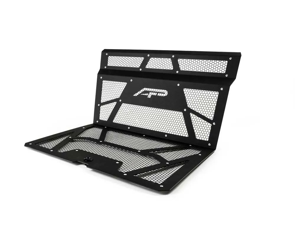 Agency Power AP-RZR-111-FMB-MGBLK Vented Engine Cover Matte Black | Gloss Black Polaris RZR XP 1000 | XP Turbo