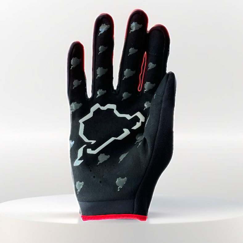 ARD AT-NBRKTGLOVESSH-M KARTING GLOVES SHORT VERSION NURBURGRING EDITION , SIZE M OFFICIALLY LICENSED NURBURGRING PRODUCT