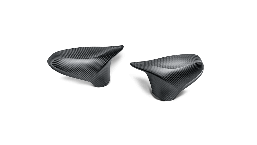 Akrapovic BMW F80 F82 F83 F87 Carbon Fibre Mirror Cap Set (Inc. M2 Competition, M2 CS, M3 & M4) - ML Performance UK