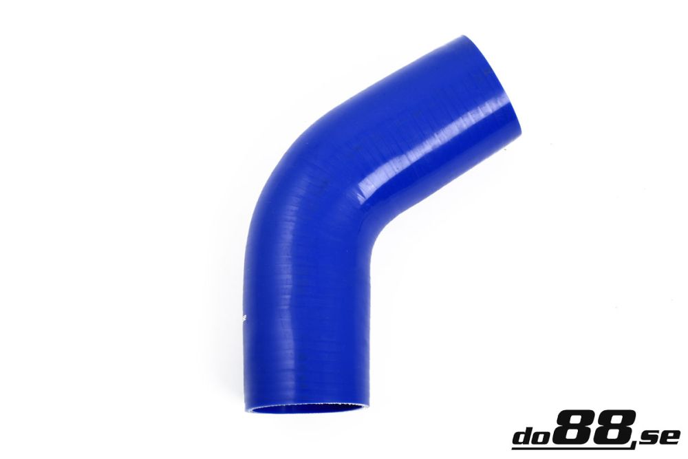 DO88 B60G80 Silicone Hose Blue 60 degree 3,125'' (80mm)