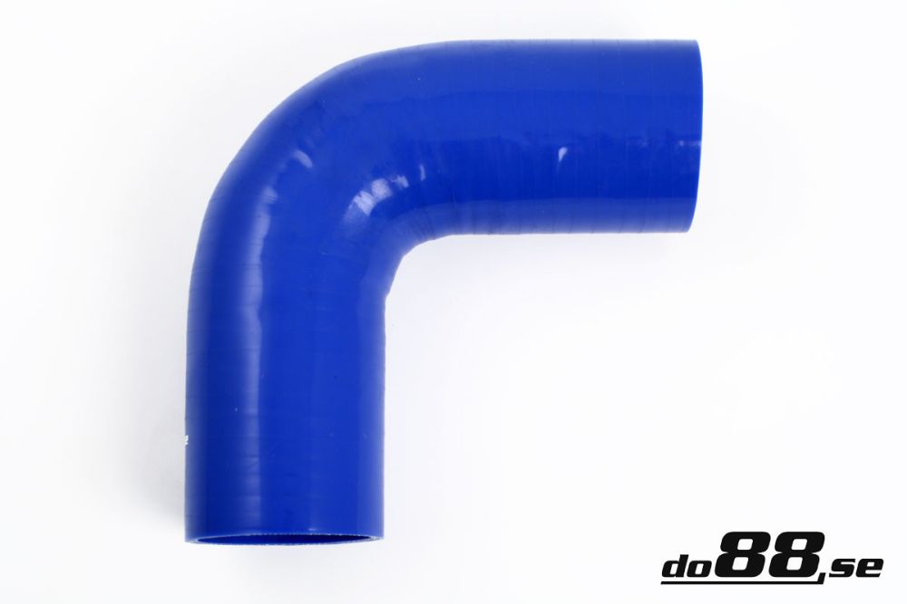 DO88 B90G63 Silicone Hose Blue 90 degree 2,5'' (63mm)
