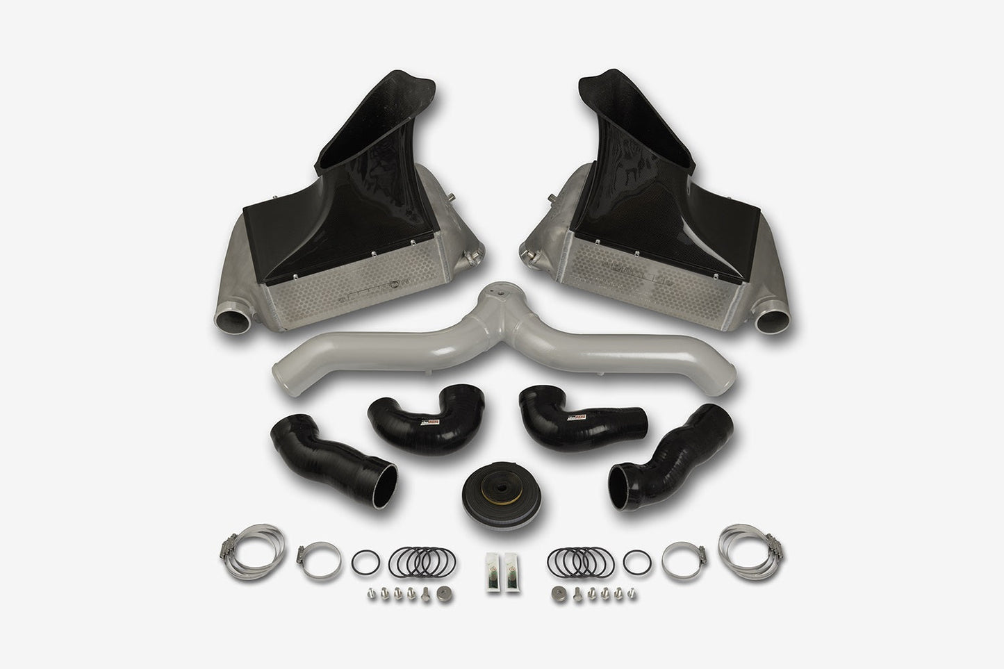 DO88 BIG-140SI BigPack Porsche 911 Turbo (997.1) Silver Pipe