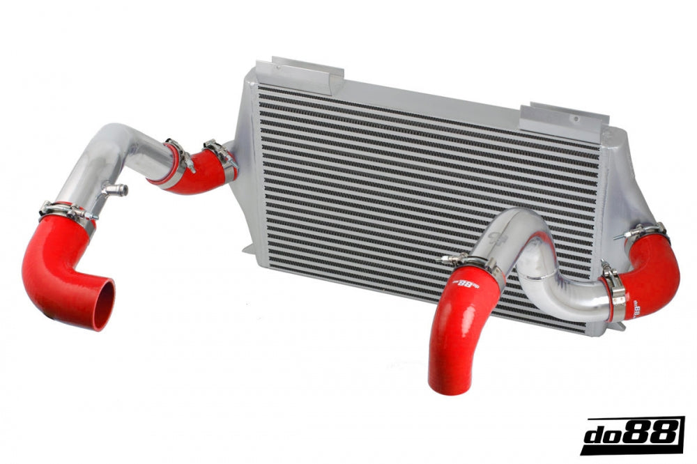 DO88 BIG-940-R-76 BigPack Volvo 700 900 Turbo 92-98, Red hoses, 76mm throttle