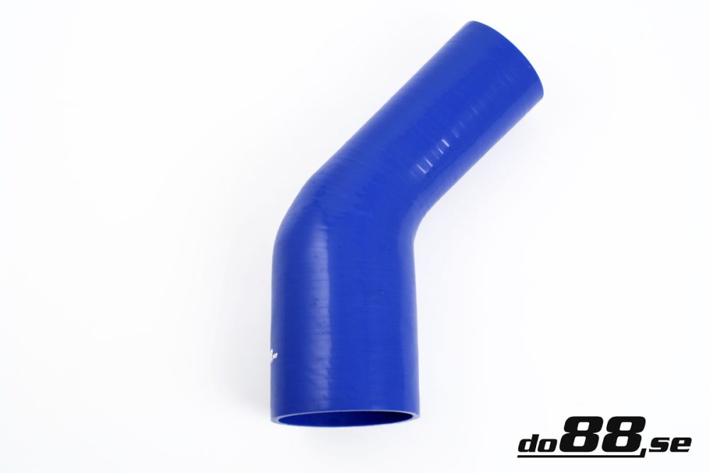 DO88 BR45G80-102 Silicone Hose Blue 45 degree 3,125 - 4'' (80-102mm)