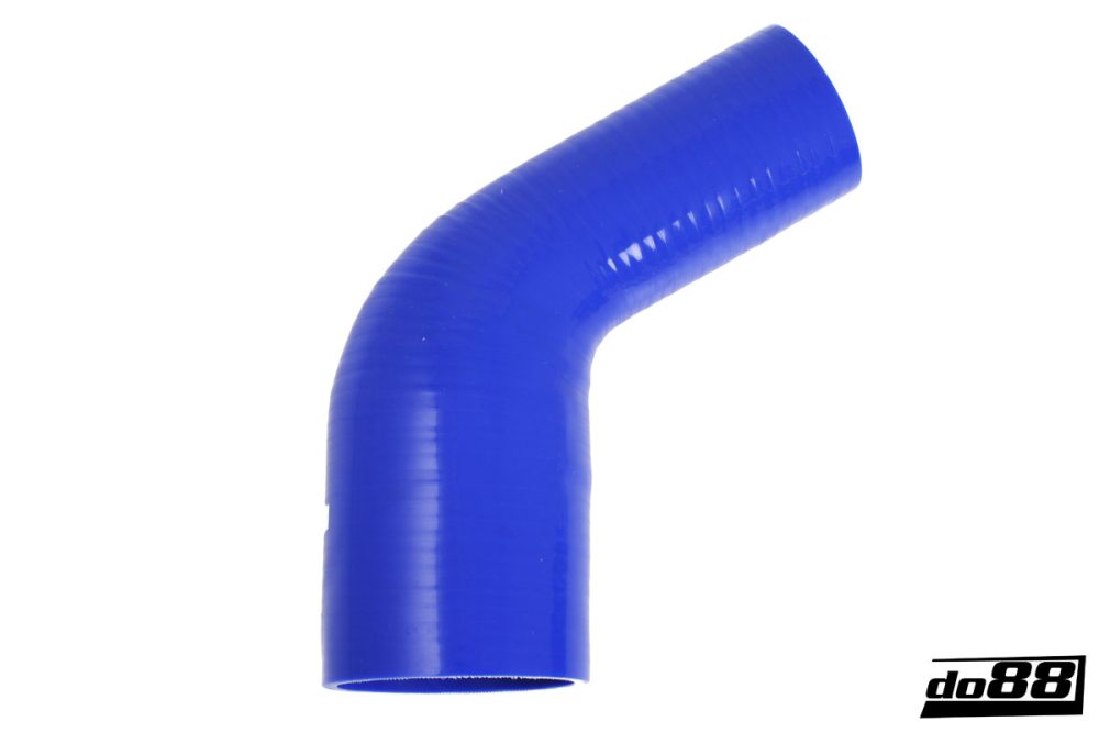DO88 BR60G70-80 Silicone Hose Blue 60 degree 2,75 - 3,125'' (70 - 80mm)