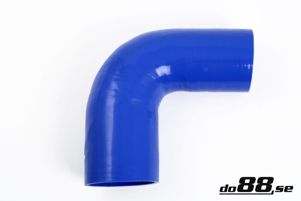 DO88 BR90G63-89 Silicone Hose Blue 90 degree 2,5 - 3,5'' (63-89mm)
