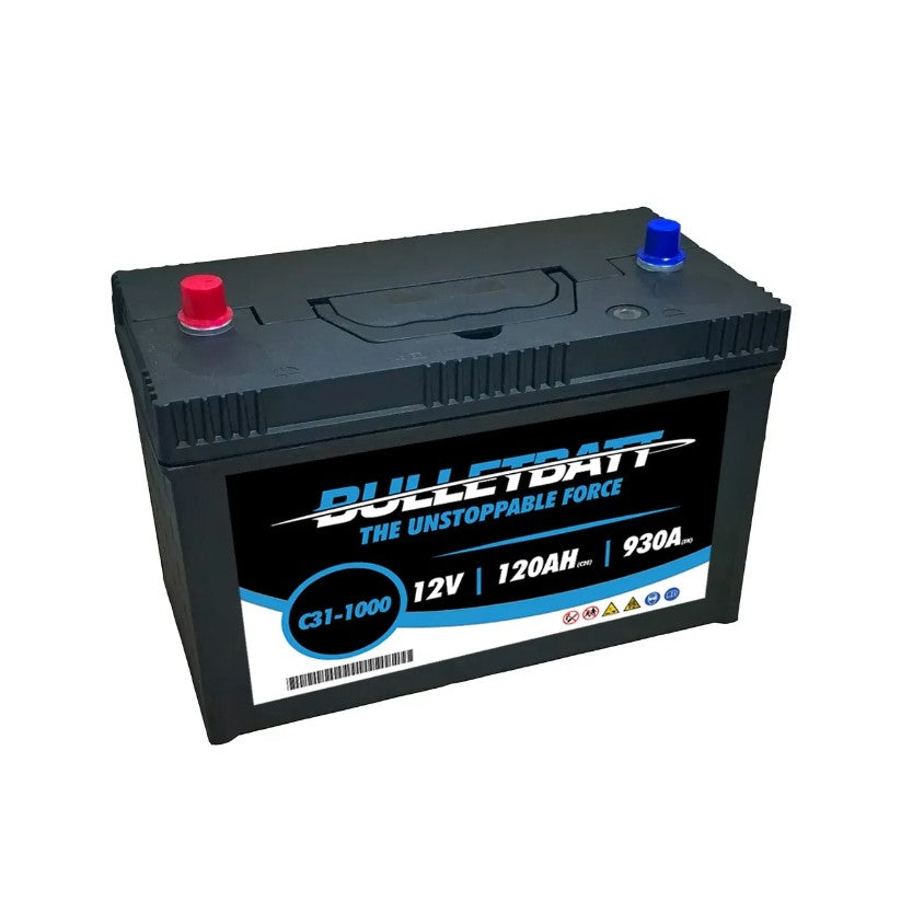 BulletBatt C31-1000 Car Battery 12V 120Ah