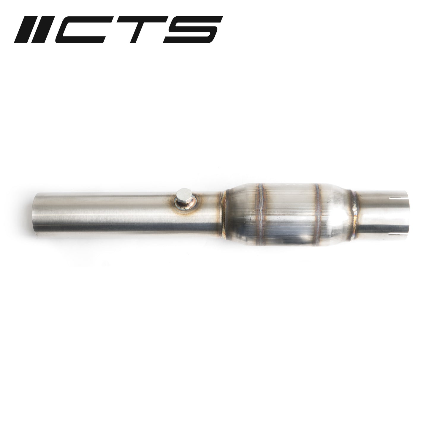 CTS Turbo CTS-EXH-HFC-0013 Turbo High Flow Cat/Cat Delete for use with CTS-EXH-DP-0013