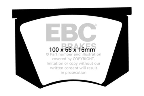 EBC DP2100 GREENSTUFF PADS***BMH ONLY***