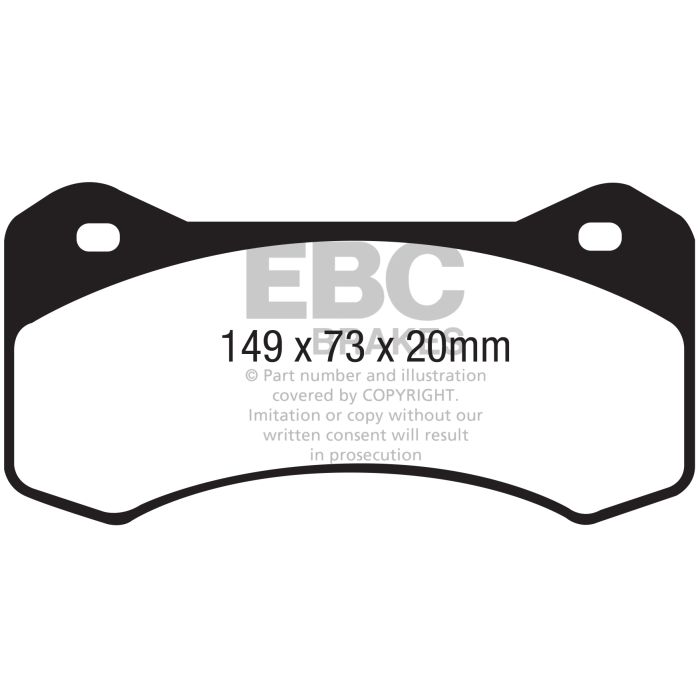 EBC DP5054/2NDX Bluestuff NDX Brake Pads