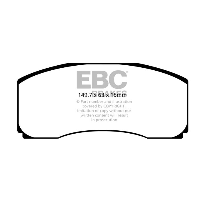 EBC DP5064NDX Bluestuff NDX Brake Pads
