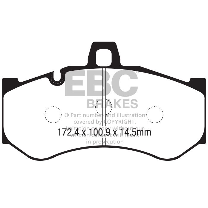 EBC DP5072NDX Bluestuff NDX Brake Pads
