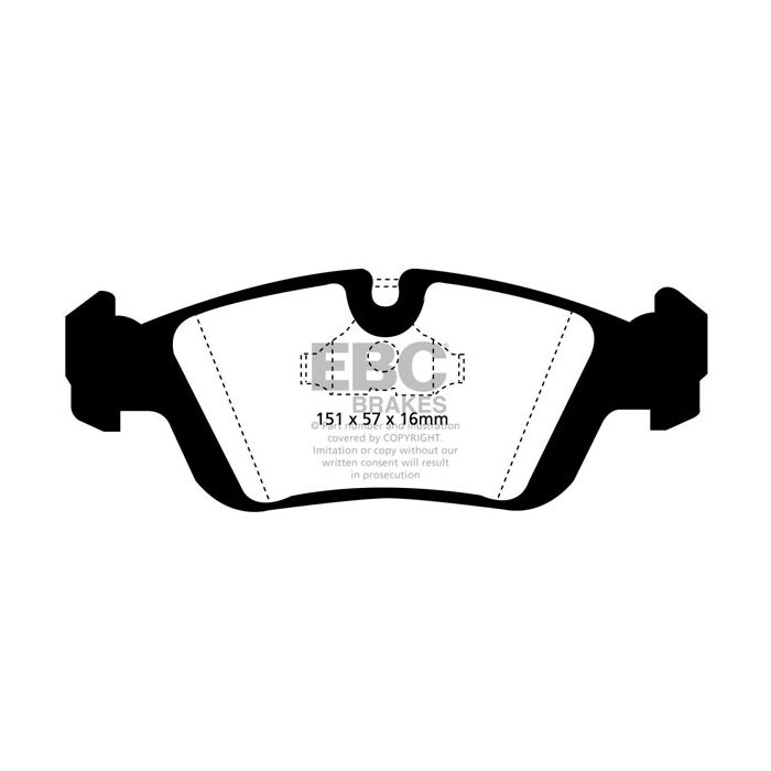 EBC DP9914 Orangestuff Brake Pads Front