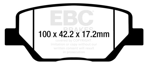 EBC DPX2333 BRAKE PADS
