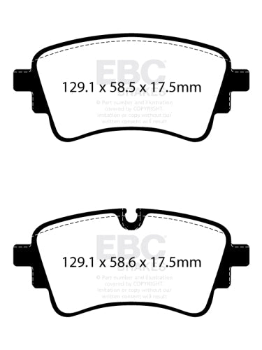 EBC DP32435C REDSTUFF BRAKE PADS