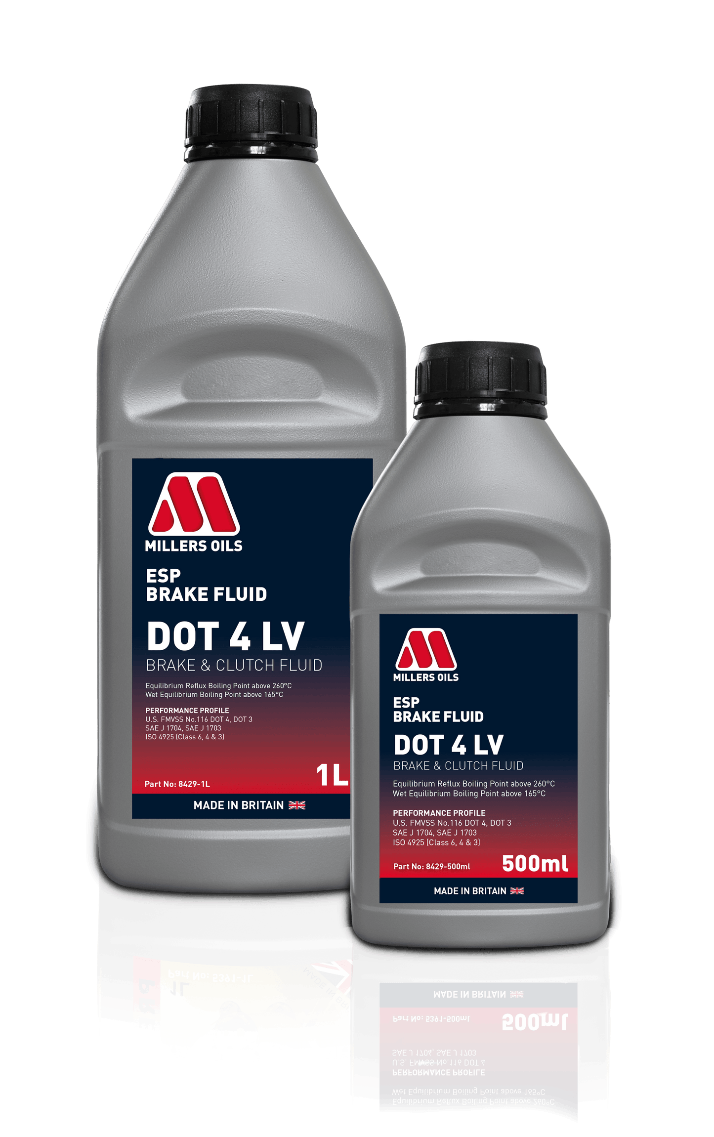 Millers Oils 8429 ESP DOT 4 LV Brake Fluid