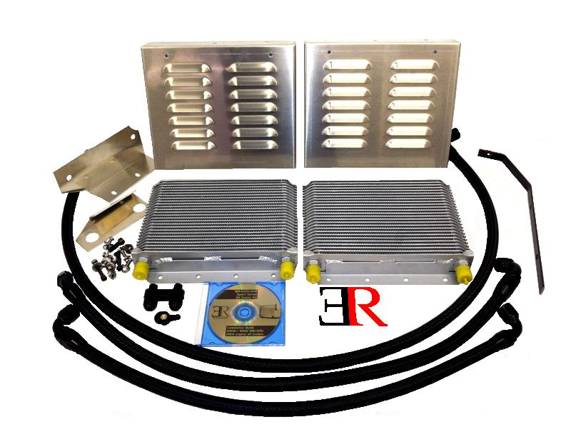 Evolution Racewerks (ER) BMW N54 & N55 Competition Series Twin Oil Cooler Upgrade (135i & 335i) - ML Performance UK