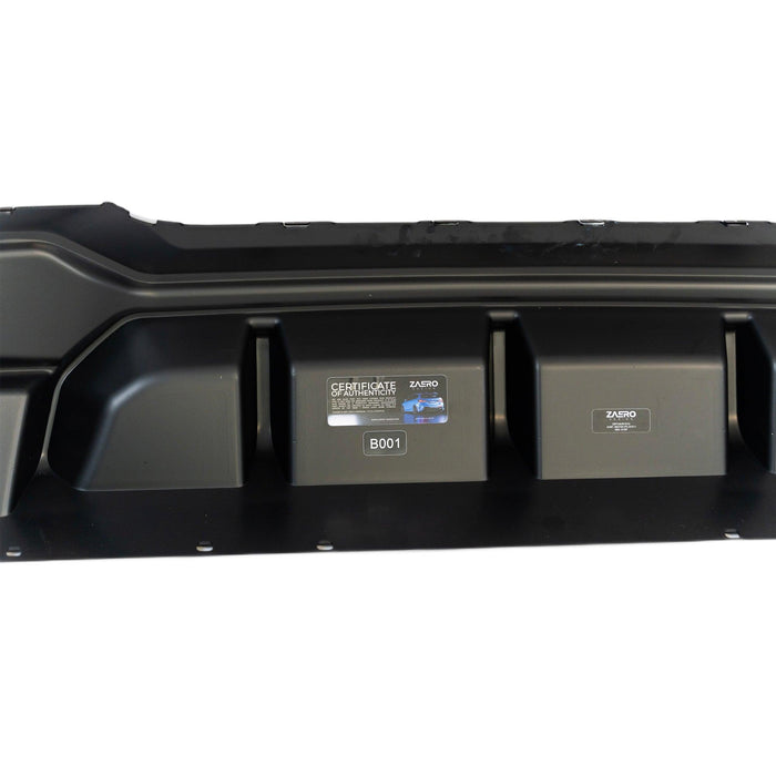 Zaero ZA-F4X-PRE-LCI-DE-DF BMW M135I 128TI 120D 120I DUAL EXIT F40 EVO-1 GLOSS BLACK REAR DIFFUSER