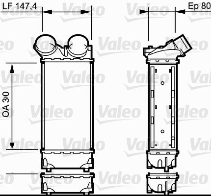 VALEO VAL818841 Charge Air Cooler