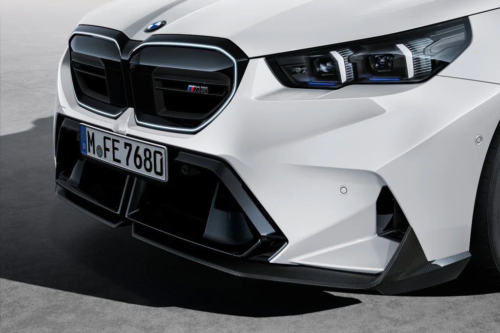 Genuine BMW 51115A7D671-51115A7D672 G90 G99 M5 M Performance Carbon Fibre Front Splitter