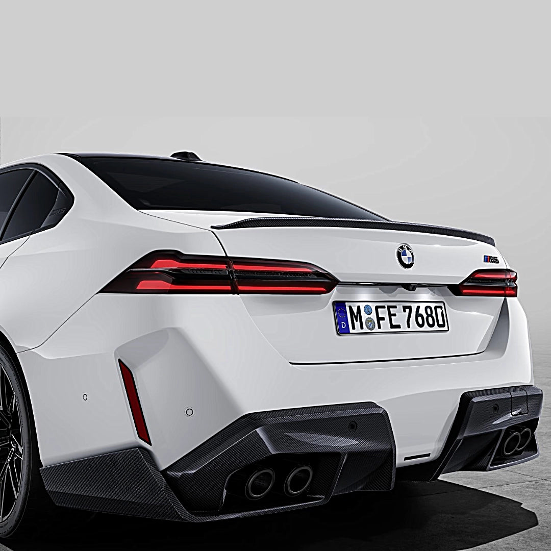 Genuine BMW 51755A854A5-51755A854A6 G90 G99 M5 M Performance Carbon Fibre Rear Diffuser Set