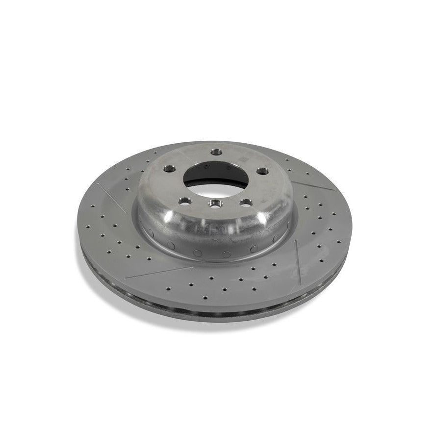 Genuine BMW E82 E90 E92 338x26mm Perforated & Ventilated Front Brake Disc (Inc. 130i, 135i, 328i & 330i) - ML Performance UK