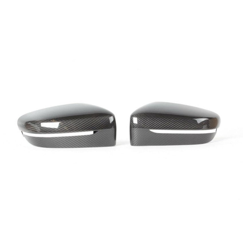 Genuine BMW 51162466669-51162466670 M Performance G12 G16 G30 G32 LHD Carbon Fibre Mirror Caps - Pair (Inc. 540iX, 640iX, 745e & M850iX)