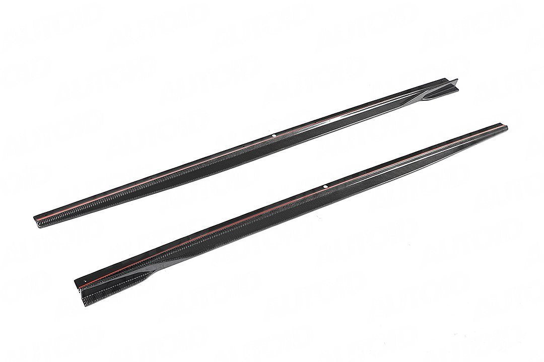 AUTOID BMW G20 G21 Carbon Fibre Competition Side Skirts (Inc. 320d, 320i, 330i & M340i)