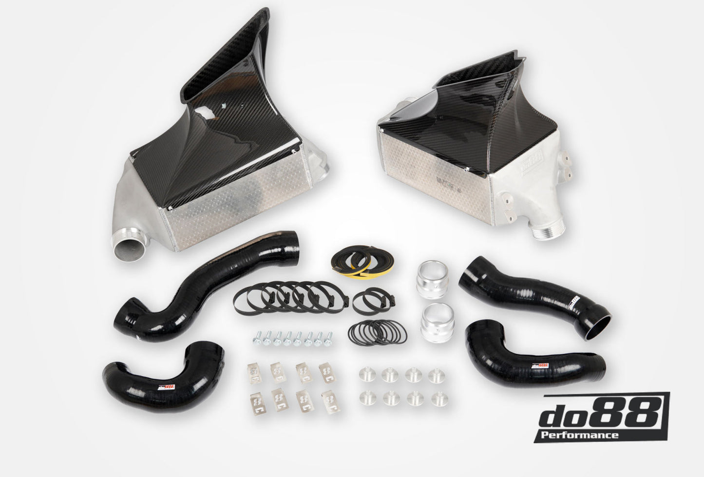 DO88 ICM-410-OEM Porsche 911 Turbo (996) Intercooler kit MERA for OEM Y-pipe