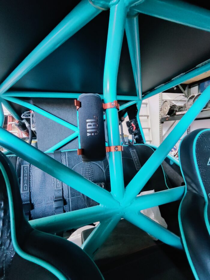 VTT Billet Roll Bar Mounts for JBL Flip 3-6, Helmet, etc