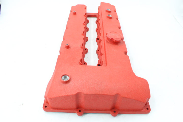 VTT Modular Cast Aluminum CNC Valve Cover - Wrinkle Red