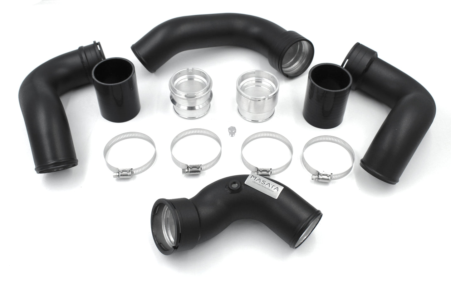 Masata Mercedes-Benz 1.8T W204 C200 C250 Aluminium Chargepipe & Turbo to Intercooler Pipe