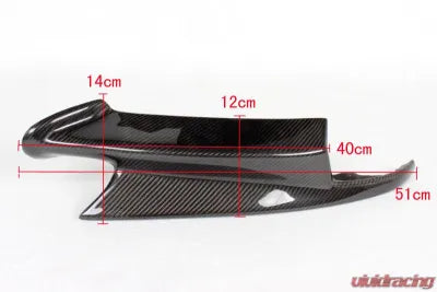 Vivid Racing VR-E90E92M3-600 VR Aero Carbon Fiber Front Splitter BMW 3 Series E90 E92 M3