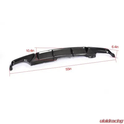 Vivid Racing VR-F10MT-618 VR Aero Carbon Fiber Rear Diffuser BMW 5 Series F10 M-Tech