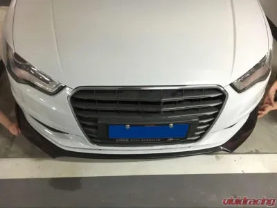 Vivid Racing VR-A3-669 VR Aero Carbon Fiber Front Lip Spoiler Audi A3 Base Sedan 2014-2016