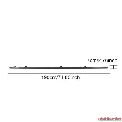 Vivid Racing VR-VW-630 VR Aero Carbon Fiber Side Skirts Volkswagen Golf7 MK7 MK7.5 2014-2018