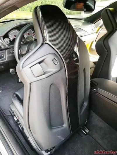 Vivid Racing VR-M3M4-SEATC VR Aero Carbon Fiber Seat Back Cover BMW F80 | F82 | F83 | M3 M4 2-Door 4-Door 2014-2019