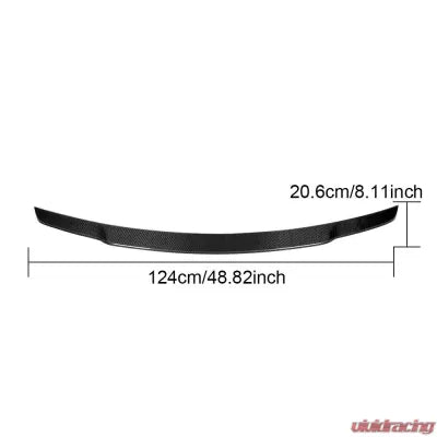 Vivid Racing VR-CLSW218-611 VR Aero Carbon Fiber Rear Trunk Spoiler Mercedes CLS Class W218 Sedan 2012-2018