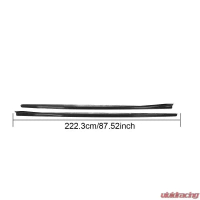 Vivid Racing VR-M8-630 VR Aero Carbon Fiber Side Skirts BMW M8 G16 F93 Base Sedan 2019-2020