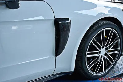Vivid Racing VR-GTS-650 VR Aero Carbon Fiber Front Fender Vents Porsche 971 Panamera GTS Turbo S 2017-2019