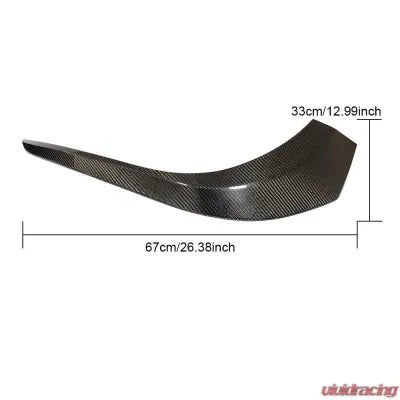 Vivid Racing VR-S500S550-600 VR Aero Carbon Fiber Front Fins Mercedes S Class C217 S500 S550 Sport Coupe Pre-facelift 2015-2017