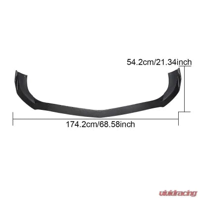 Vivid Racing VR-SLCR172-600 VR Aero Carbon Fiber Front Lip Spoiler Mercedes SLC180 | SLC200 | SLC300 R172 2016-2019