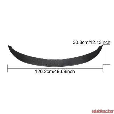 Vivid Racing VR-C197SLSAMG-611 VR Aero Carbon Fiber Rear Trunk Spoiler Mercedes SLS AMG C197 2010-2014