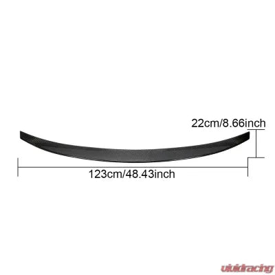 Vivid Racing VR-A5S5RS5-611 VR Aero Carbon Fiber Rear Trunk Spoiler Audi A5 | S5 | RS5 Coupe 2017-2022