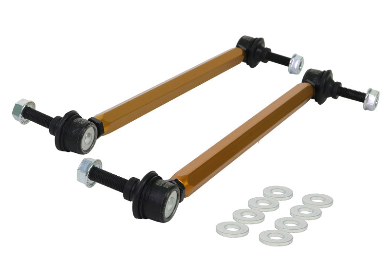 Whiteline KLC140-335 Universal Sway Bar Link - Adjustable Ball Style - 10mm Ball Stud 330-355mm