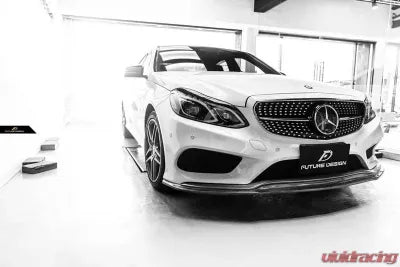 Vivid Racing VR-W212-600 VR Aero Carbon Fiber Front Lip Spoiler Mercedes E Class W212 2014-2015