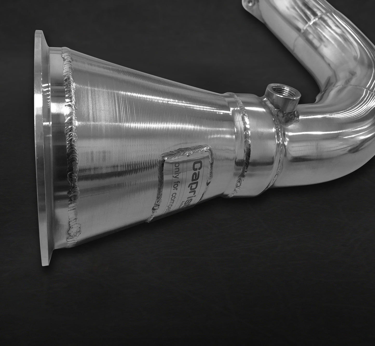 Capristo 02PO07703026 Porsche 536 Cayenne Turbo/Turbo E-Hybrid/GTS (19+) Cat Delete Downpipes