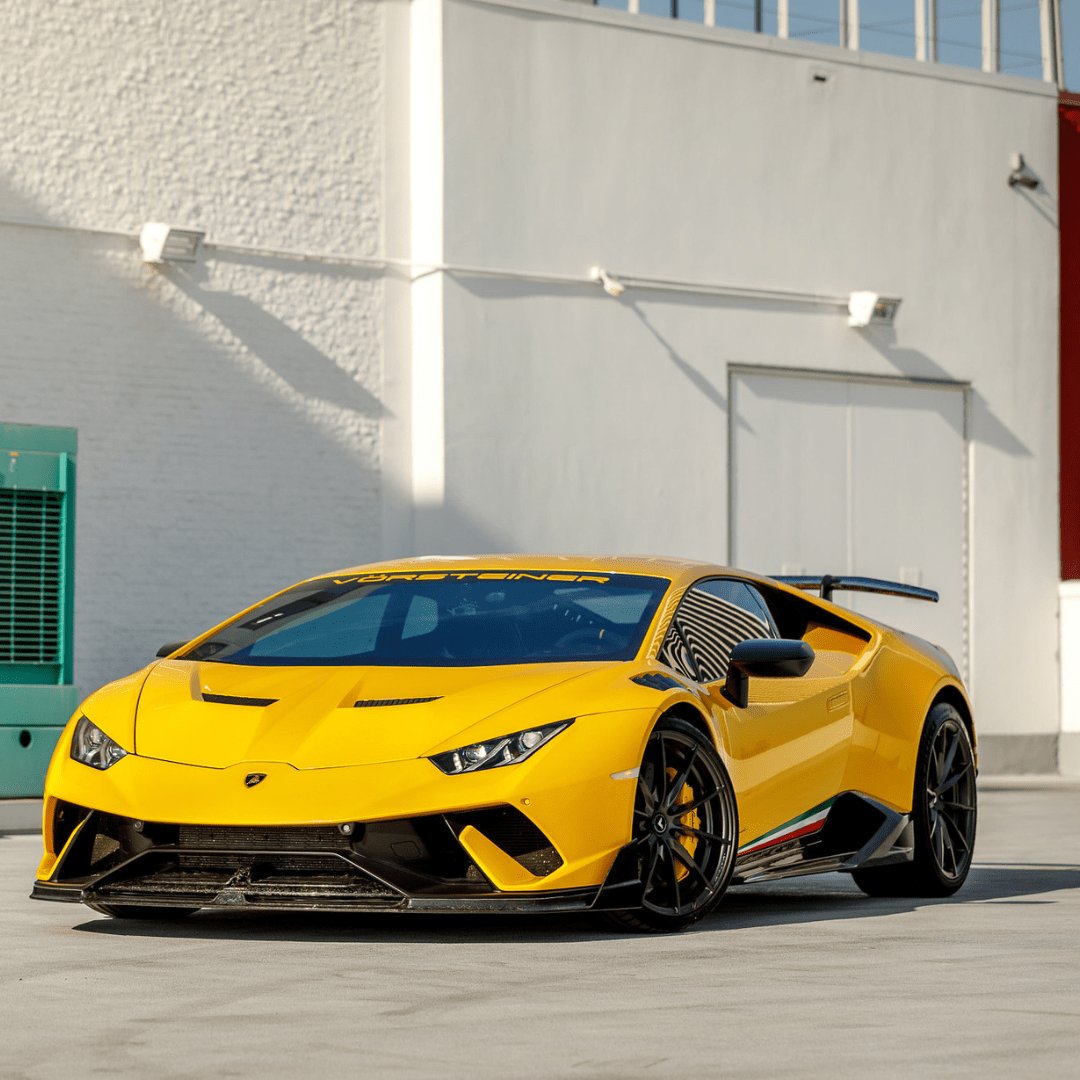 Vorsteiner 1020LOV Lamborghini Huracan Performante Vicenza Edizione Aero Front Spoiler (Carbon Matrix) | ML Performance