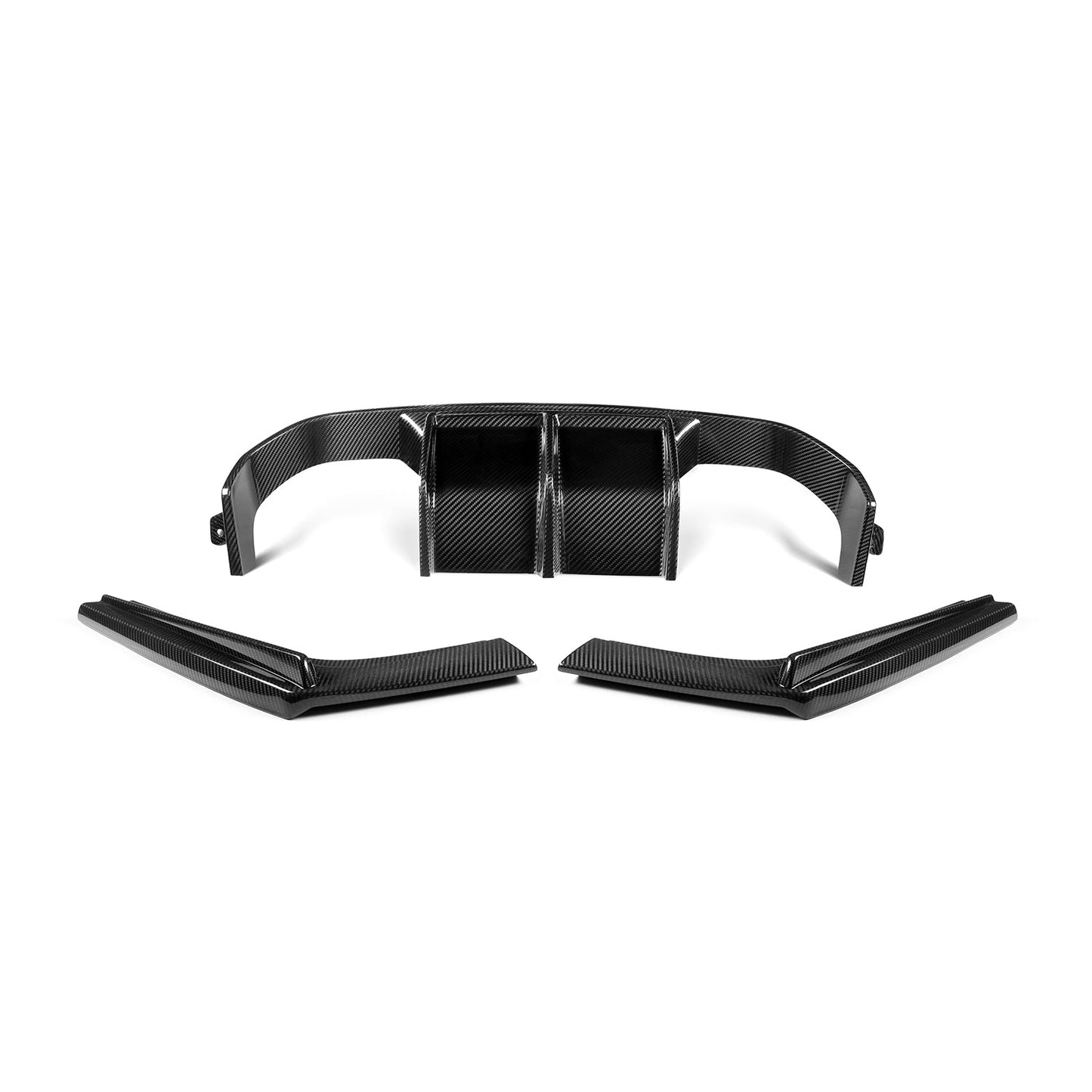MHC BMW M3/M4 Aggressive 3 PIECE Rear Diffuser Gloss Pre Preg Carbon Fibre (F80/F82/F83)
