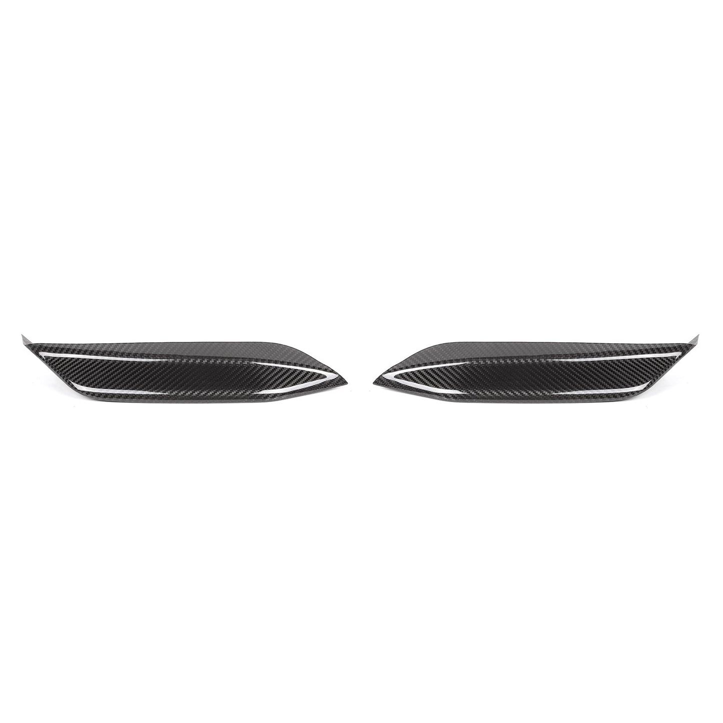 MHCP-F80F82-CF-INS001 BMW M3/M4 Front Bumper Inserts In Pre-Preg Carbon Fibre (F80/F82/F83) | ML Performance Car Parts